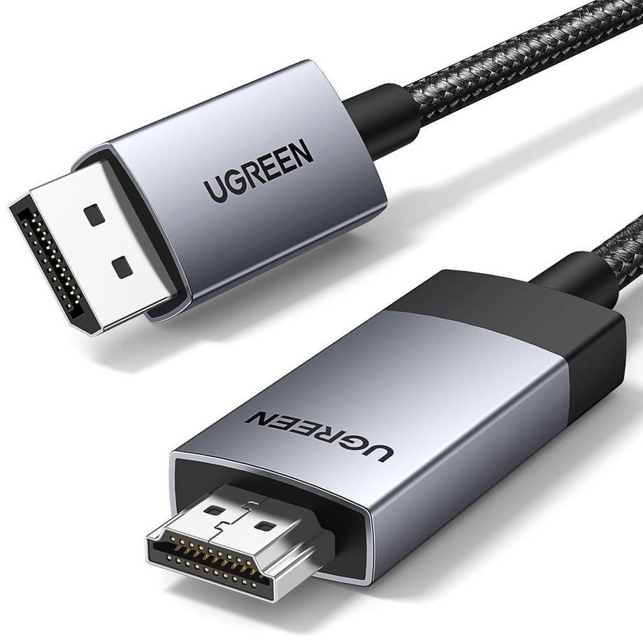 Câble UGREEN DisplayPort vers HDMI, 4K à 60 Hz, 1 m - Gris