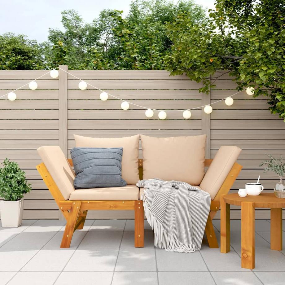 VidaXL Gartenbank akazienholz  
