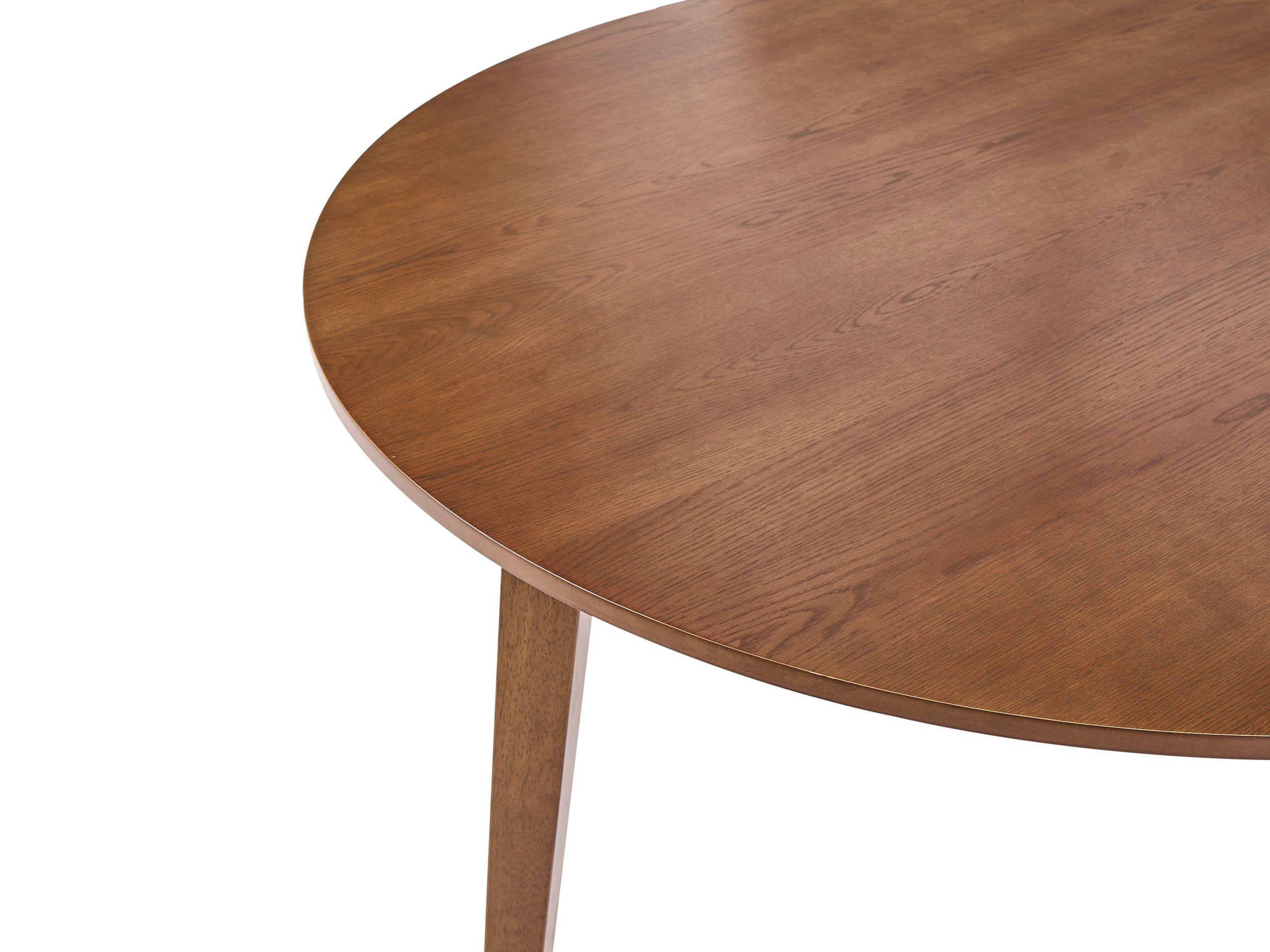 Beliani Tavolo da pranzo en Fibra a media densità (MDF) Moderno HUNTLEY  