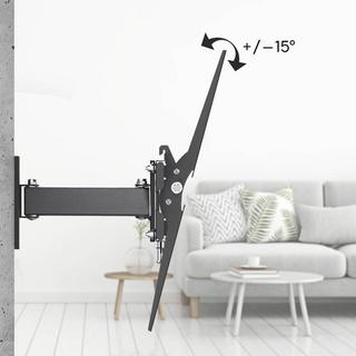 hama  Support mural TV, pivotant, inclinable, extensible, 165 cm (65″) à 30 kg 