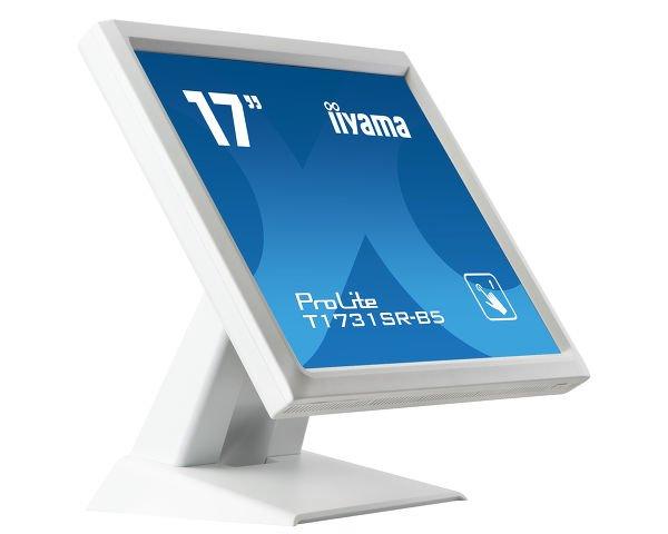 Iiyama  ProLite T1731SR-W5 Monitor PC 43,2 cm (17") 1280 x 1024 Pixel TN Touch screen Bianco 