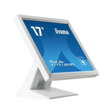 ProLite T1731SR-W5 écran plat de PC 43,2 cm (17") 1280 x 1024 pixels TN Écran tactile Blanc