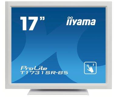 Iiyama  ProLite T1731SR-W5 Monitor PC 43,2 cm (17") 1280 x 1024 Pixel TN Touch screen Bianco 