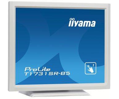 Iiyama  ProLite T1731SR-W5 Monitor PC 43,2 cm (17") 1280 x 1024 Pixel TN Touch screen Bianco 