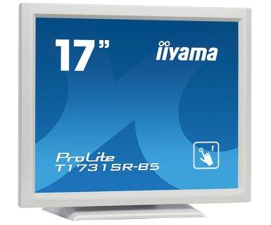 Iiyama  ProLite T1731SR-W5 Monitor PC 43,2 cm (17") 1280 x 1024 Pixel TN Touch screen Bianco 