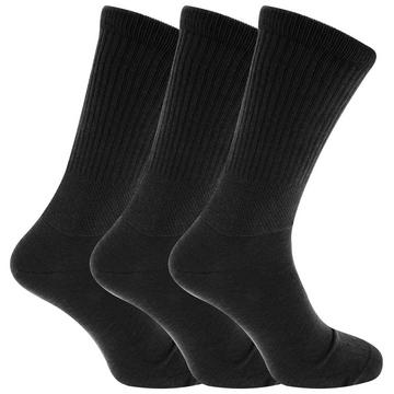 Extra Breite Komfort Fit Socken (3 Paar)