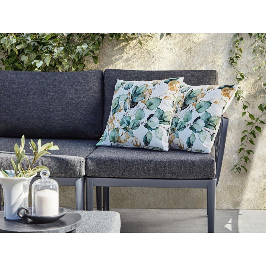 Beliani Gartenkissen 2er Set aus Polyester Modern GLADE  