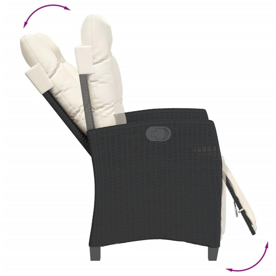 VidaXL set da pranzo da giardino Polirattan  