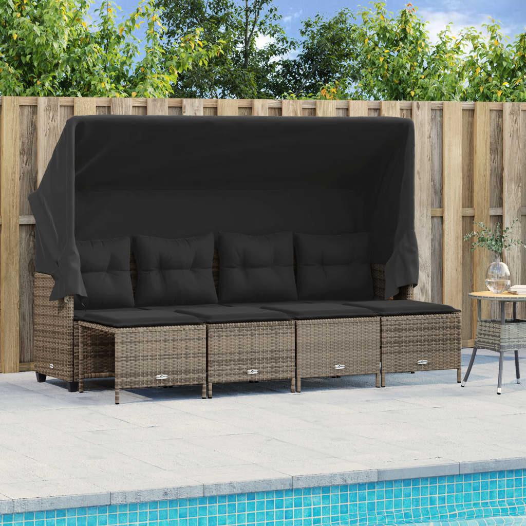 VidaXL Garten sofagarnitur poly-rattan  