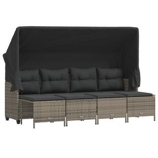 VidaXL Garten sofagarnitur poly-rattan  