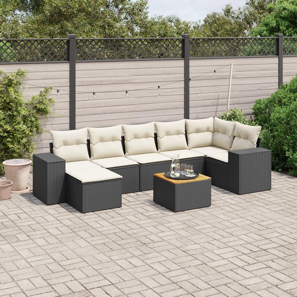 VidaXL Garten sofagarnitur poly-rattan  