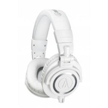 Audio-Technica ATH-M50XWH écouteur/casque Écouteurs Avec fil Arceau Musique Blanc