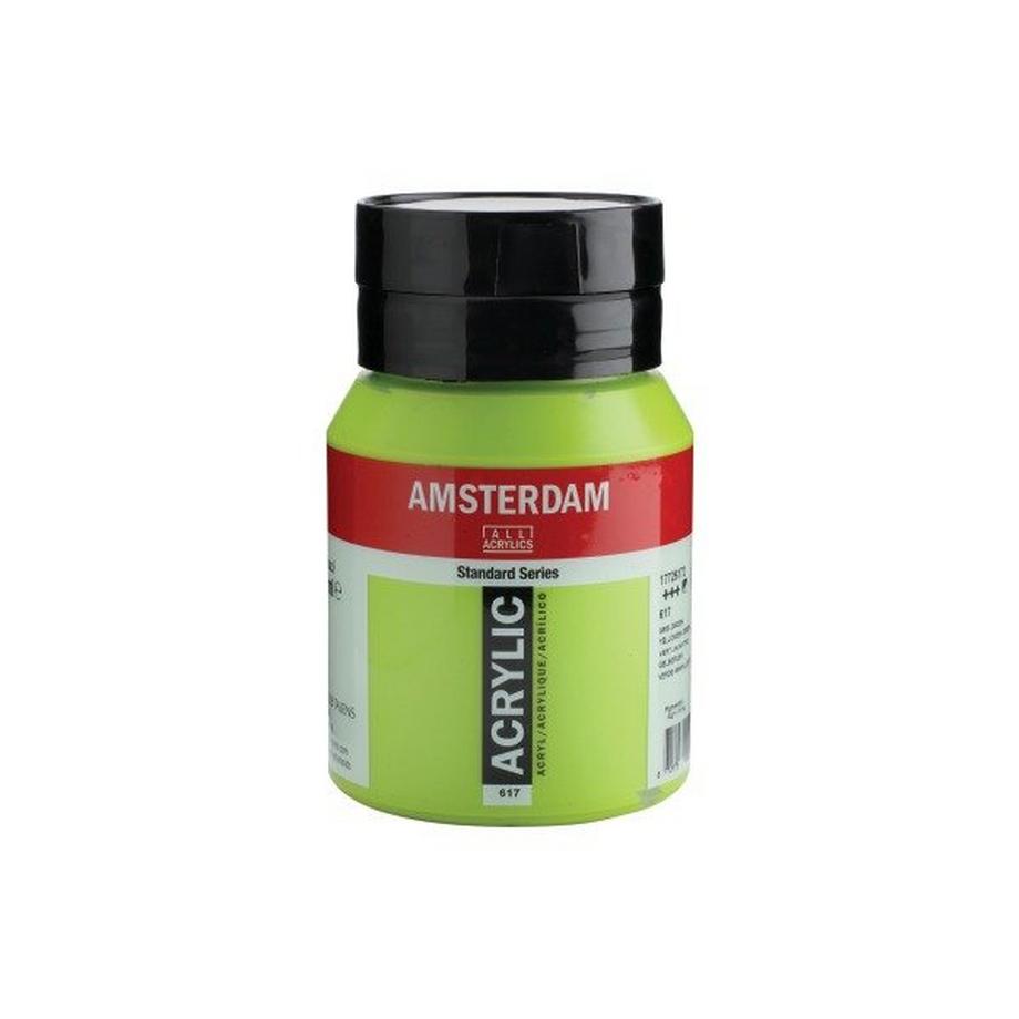 TALENS Acrylfarbe Amsterdam 500ml 17726172 gelbgrün