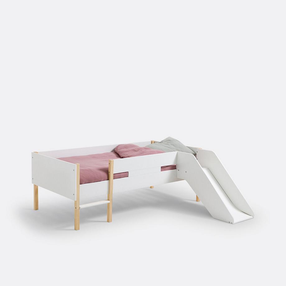La Redoute Intérieurs Mittelhohes Bett Caume mit Rutsche  