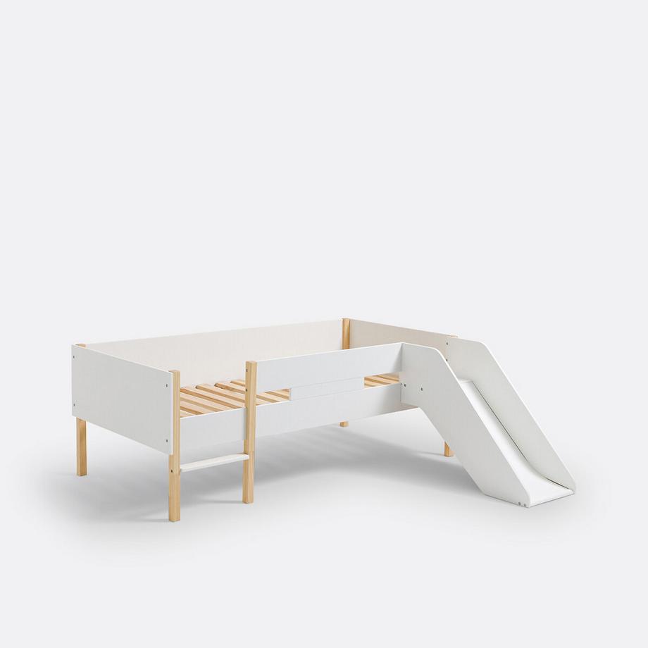 La Redoute Intérieurs Mittelhohes Bett Caume mit Rutsche  