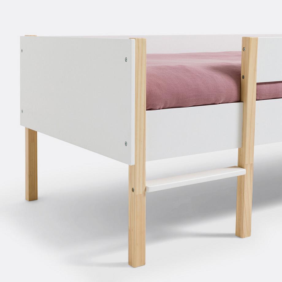 La Redoute Intérieurs Mittelhohes Bett Caume mit Rutsche  