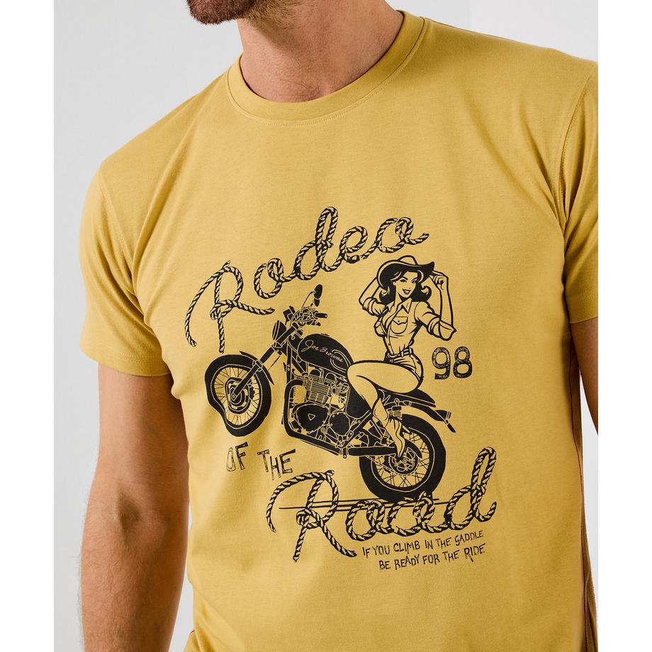 Joe Browns T-Shirt Motif Pin-up Illustration Moto  