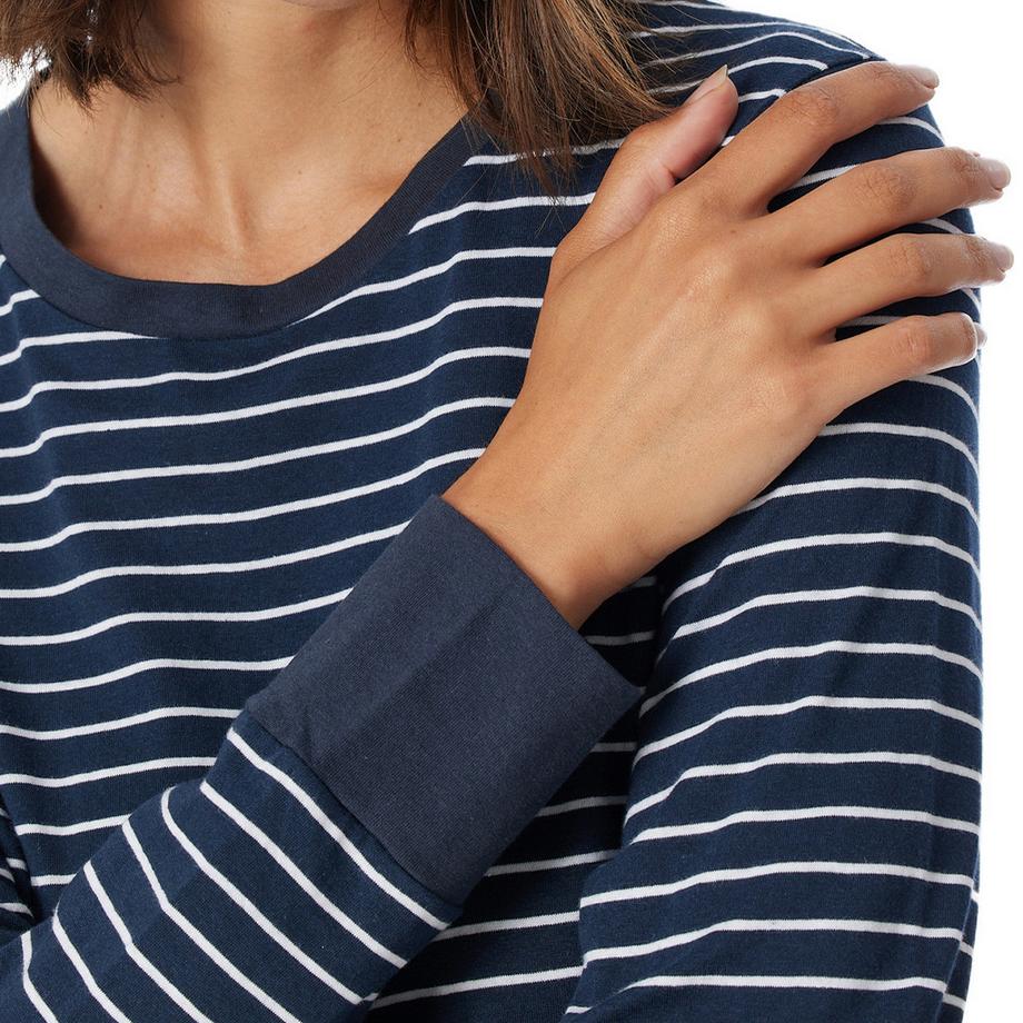 Uncover by Schiesser Pigiama Basic con maniche lunghe e pantaloni lunghi  