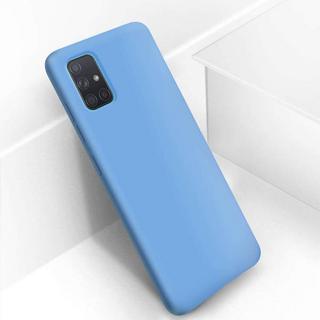 Avizar  Cover Samsung Galaxy A51 Soft Touch Blu 