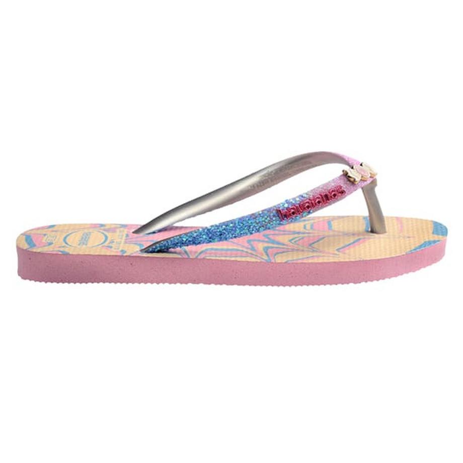 havaianas Kids Slim Glitter Trendy Tongs  