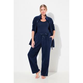 Ulla Popken  Pantalon d'intérieur en polaire, jambes slim, taille élastique 