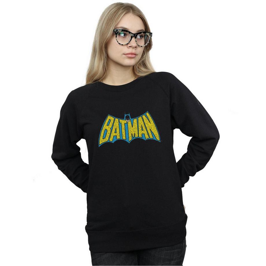 DC COMICS Batman Logo Slim Fit Felpa  