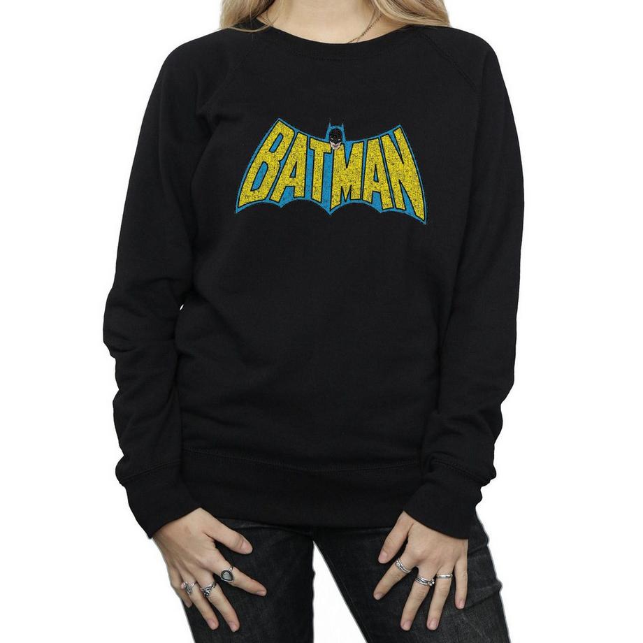 DC COMICS Batman Logo Slim Fit Felpa  