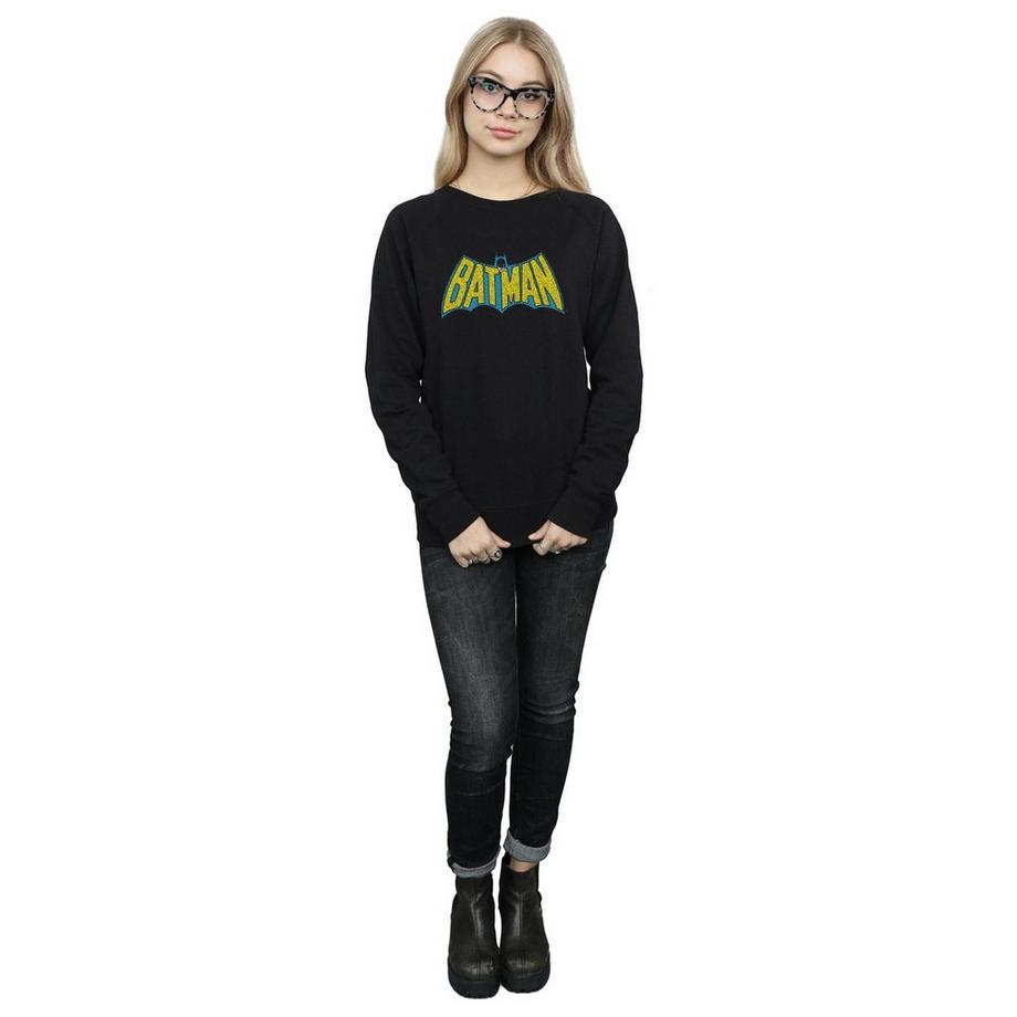 DC COMICS Batman Logo Slim Fit Felpa  