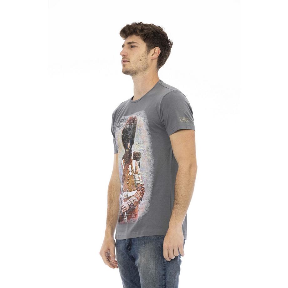 TRUSSARDI T-Shirt Imprimé Soldat  