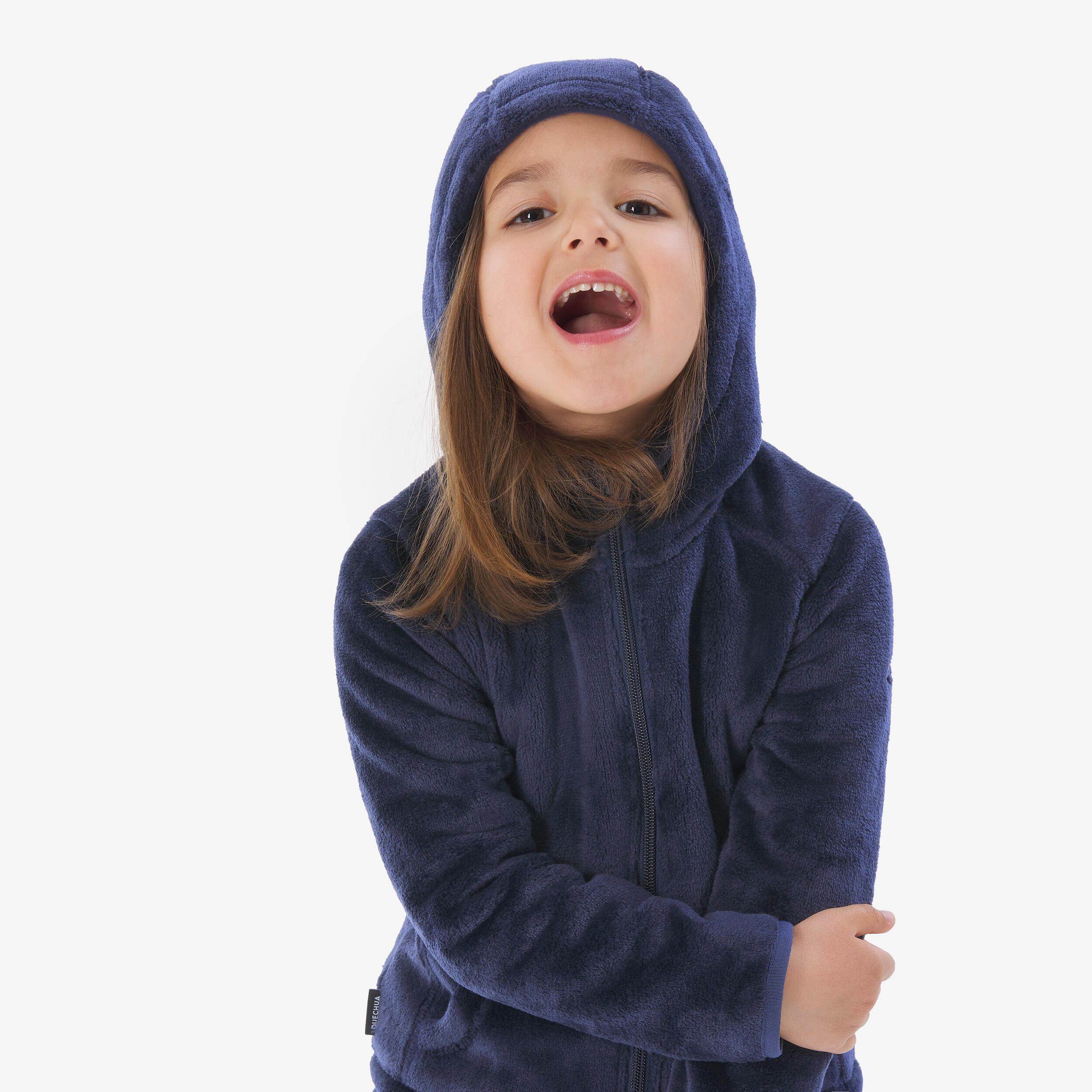 QUECHUA MH500 Warme Wander-Fleecejacke Kleinkinder  