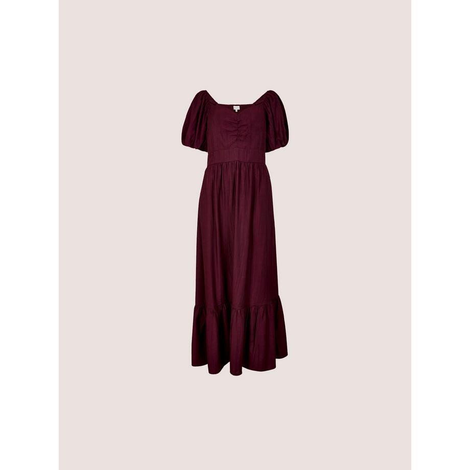 APRICOT Robe longue smockée chatoyante  