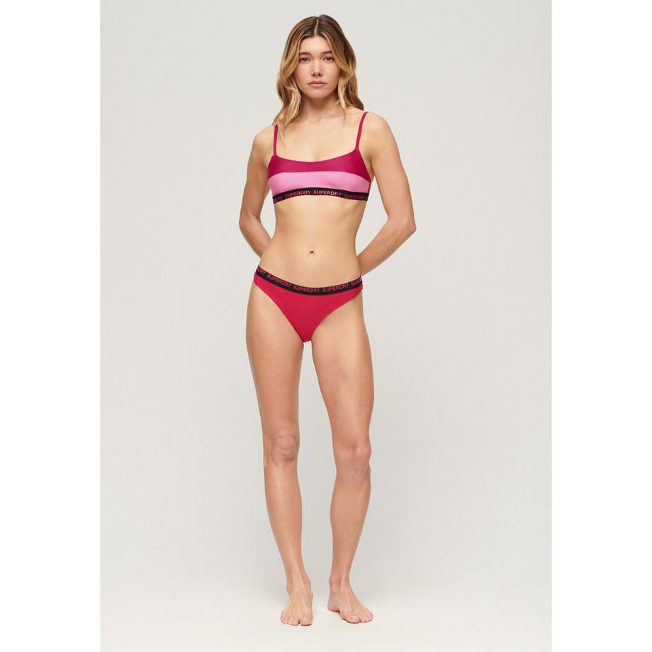 Superdry Elastisches Badeanzugoberteil  