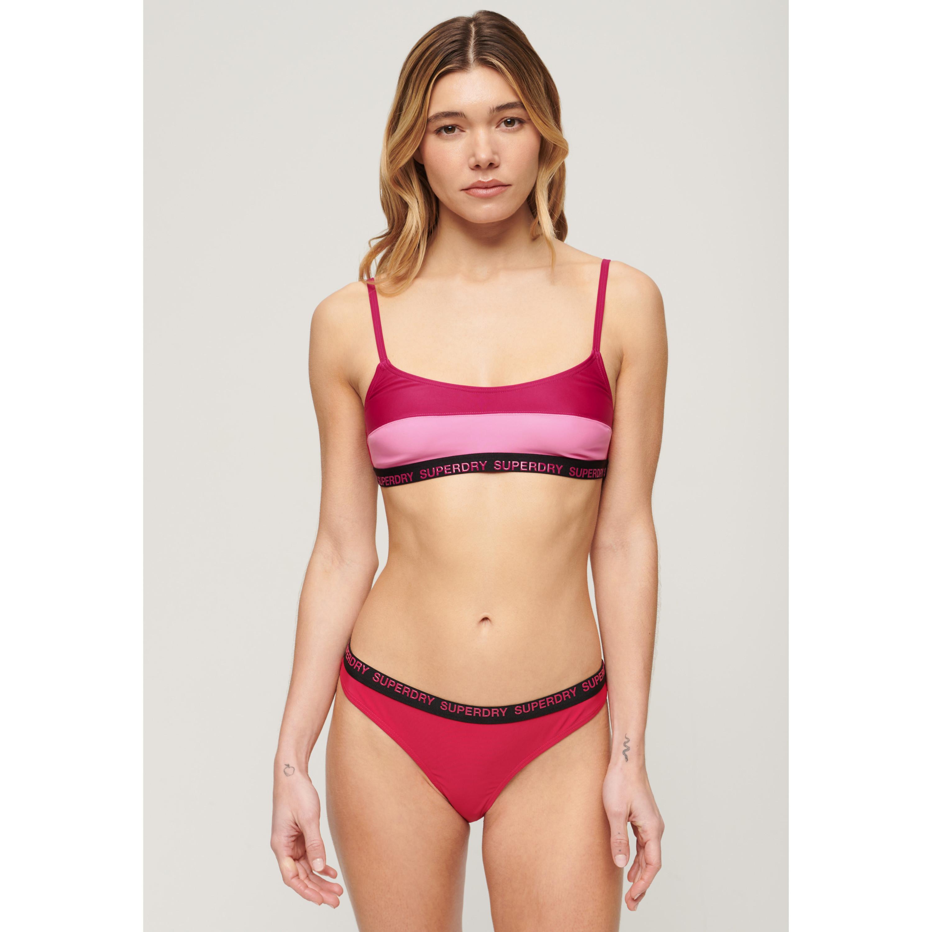 Superdry Top costume da bagno Bralette elasticizzato  