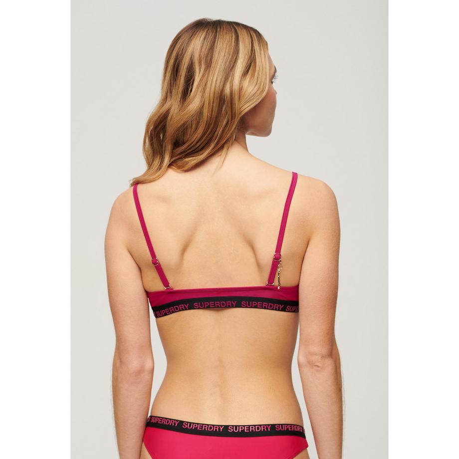 Superdry Elastisches Badeanzugoberteil  