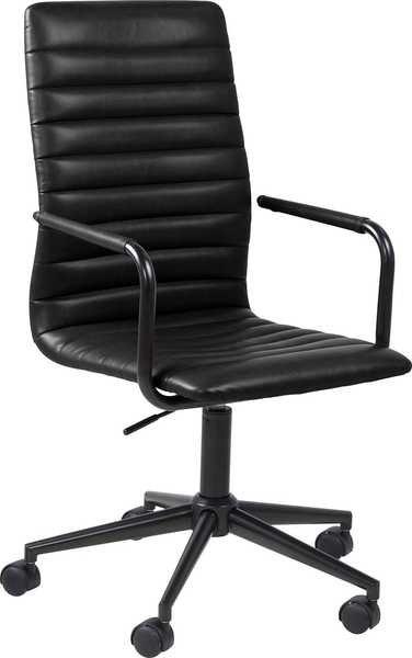 mutoni Chaise de bureau Telly noir  