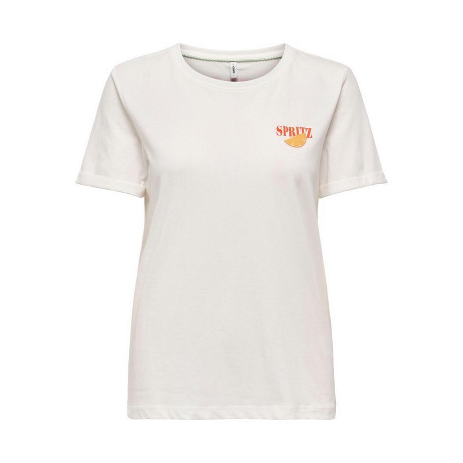 ONLY T-Shirt Stampata Maniche Corte  