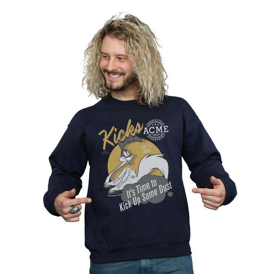 LOONEY TUNES Wile E Coyote Kicks Sweatshirt  