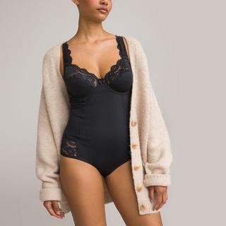 La Redoute Collections Anthea Body Microfibra Pizzo  