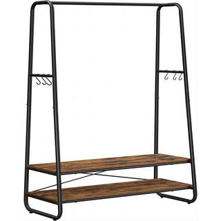 Pricenet Appendiabiti rustico multifunzionale per carichi pesanti con ripiani  