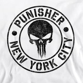 The Punisher Punisher New York City Grafikdruck Sweatshirt  