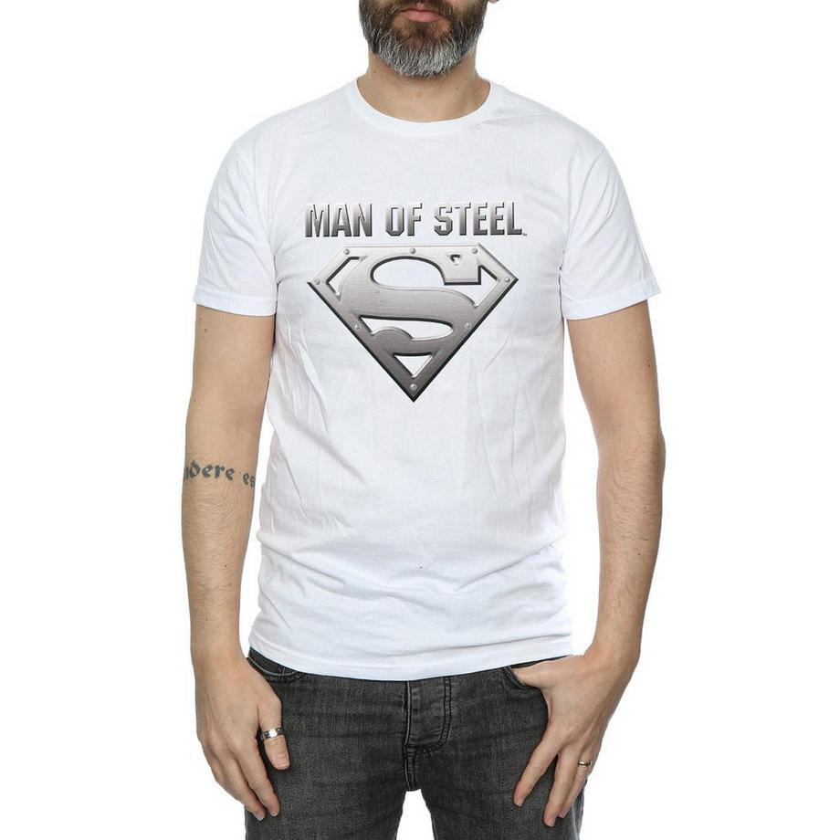 DC COMICS Man of Steel Superman Logo T-Shirt  