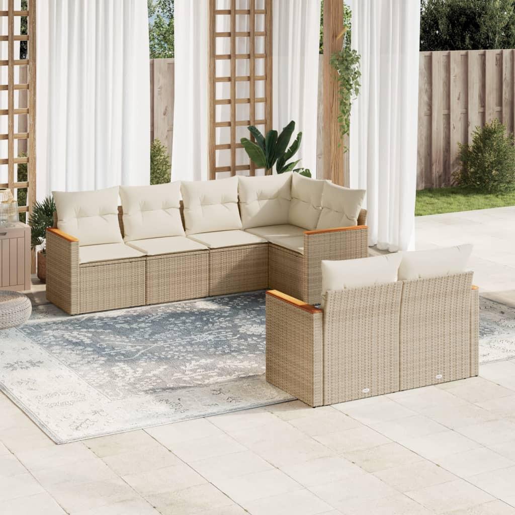 VidaXL Garten sofagarnitur poly-rattan  