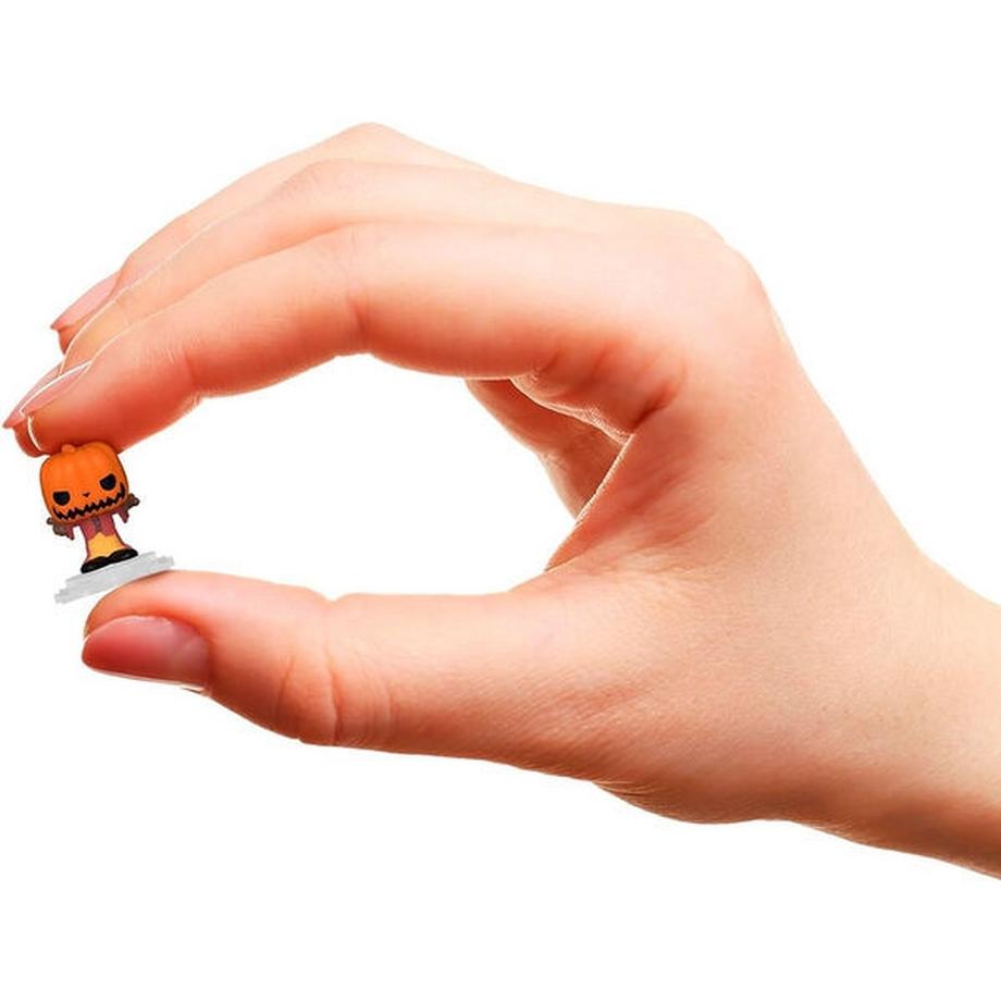 Funko  Bitty Pop! The Nightmare Before Christmas - Pumpkin Jack 4PK - Pumpkin King, Mayor, Barrel und Mystery 