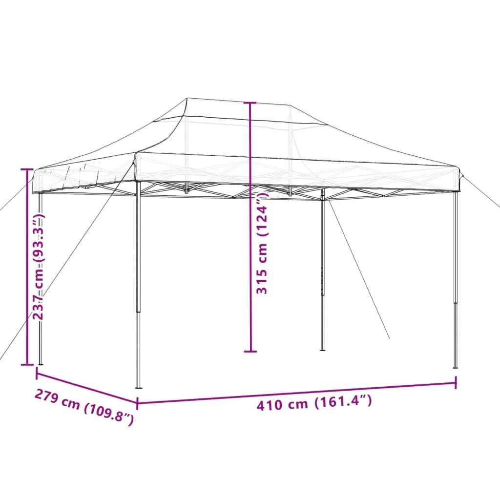 VidaXL tenda per feste Poliestere  