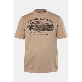 JP1880 Halbarm T-Shirt Brustprint Vintage Look  