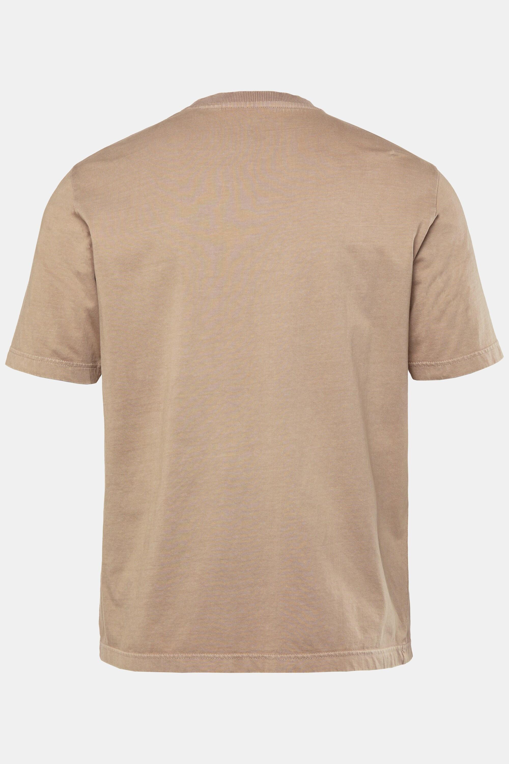 JP1880 Halbarm T-Shirt Brustprint Vintage Look  