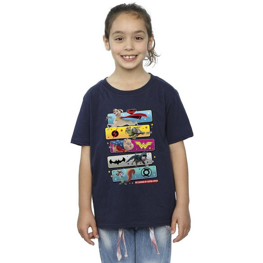DC COMICS  Tshirt DC LEAGUE OF SUPERPETS 