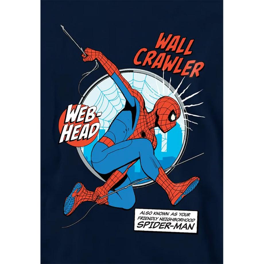 Spider-Man  Sweat À Capuche Friendly Neighborhood Wall Crawler 