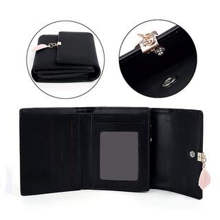 Only-bags.store Kleines Portemonnaie aus glattem Kunstleder mit vielen Fächern  