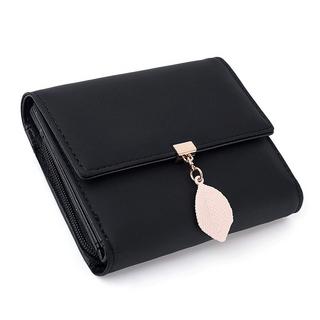 Only-bags.store Kleines Portemonnaie aus glattem Kunstleder mit vielen Fächern  